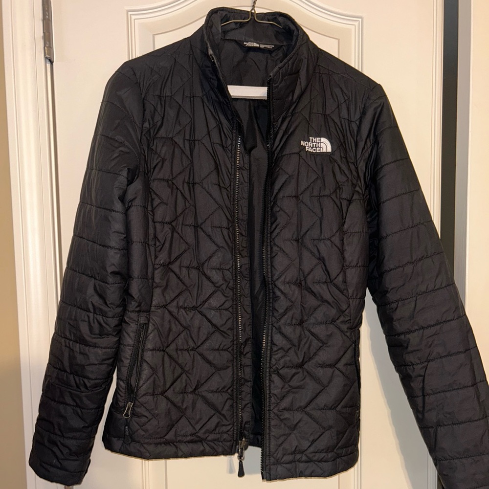 The North Face Black womens cut jacket